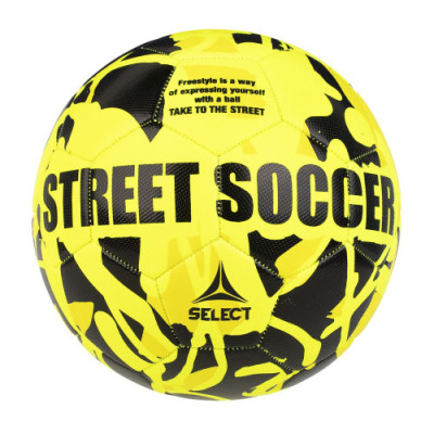Уличный мяч футбольный SELECT Street Soccer (Оригинал с гарантией) Желтый