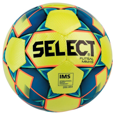 Мяч для футзала детский облегченный SELECT Futsal Mimas Light (Оригинал с гарантией) желтый