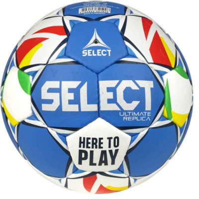 Гандбольний м'яч SELECT Ultimate Replica EHF European League v24 (Оригінал із гарантією)
